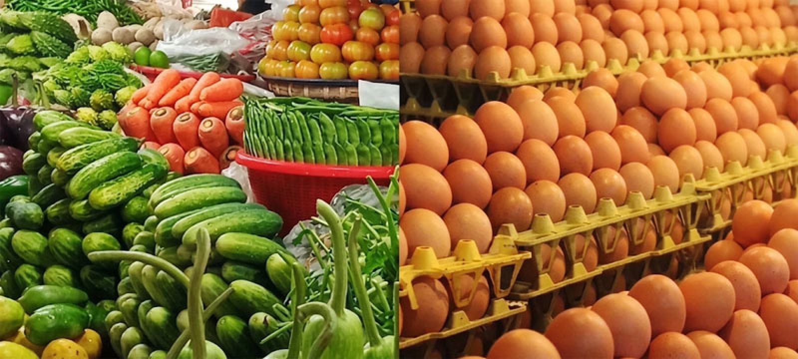 সবজির বাজার স্থিতিশীল, কমেছে ডিমের দাম