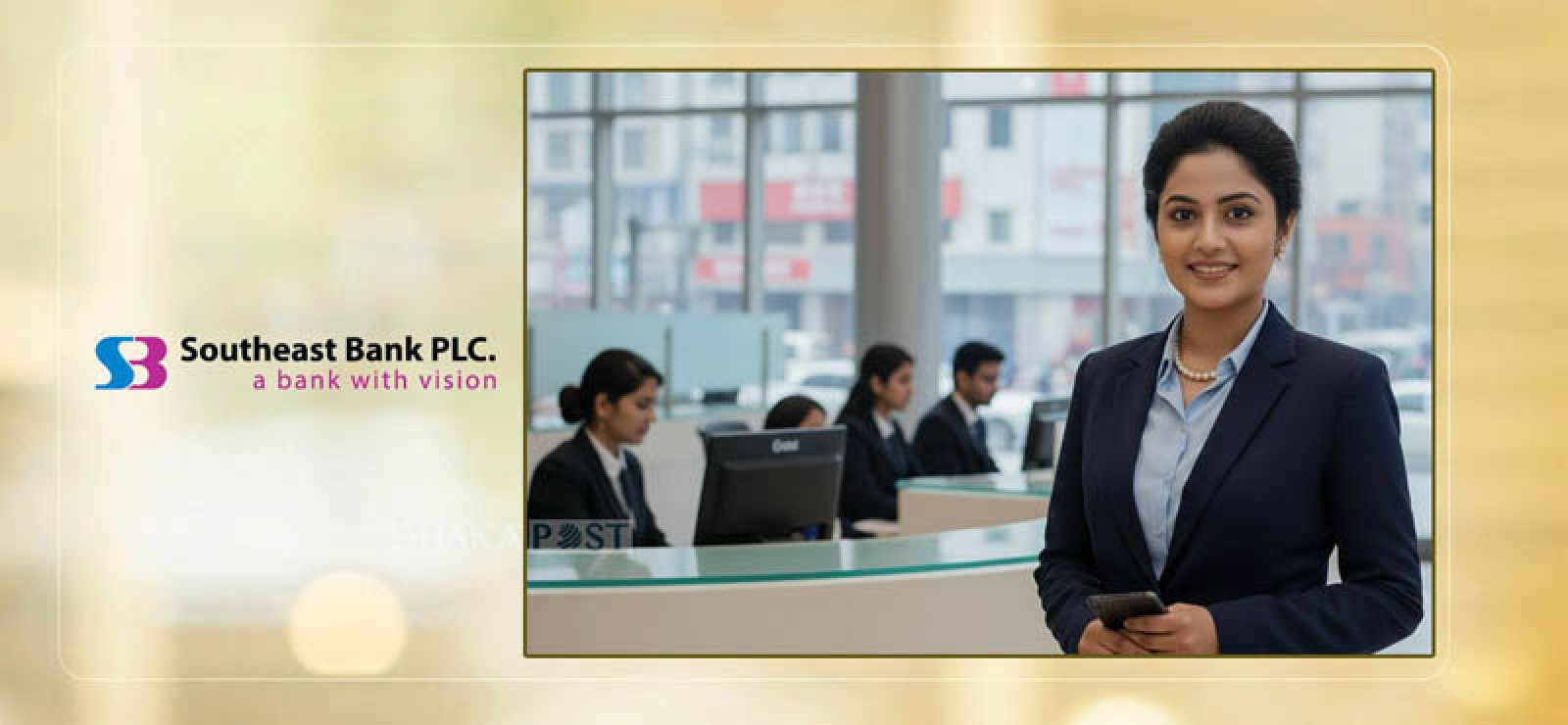 সাউথইস্ট ব্যাংক পিএলসি চাকরি, ৫০ বছরেও আবেদনের সুযোগ