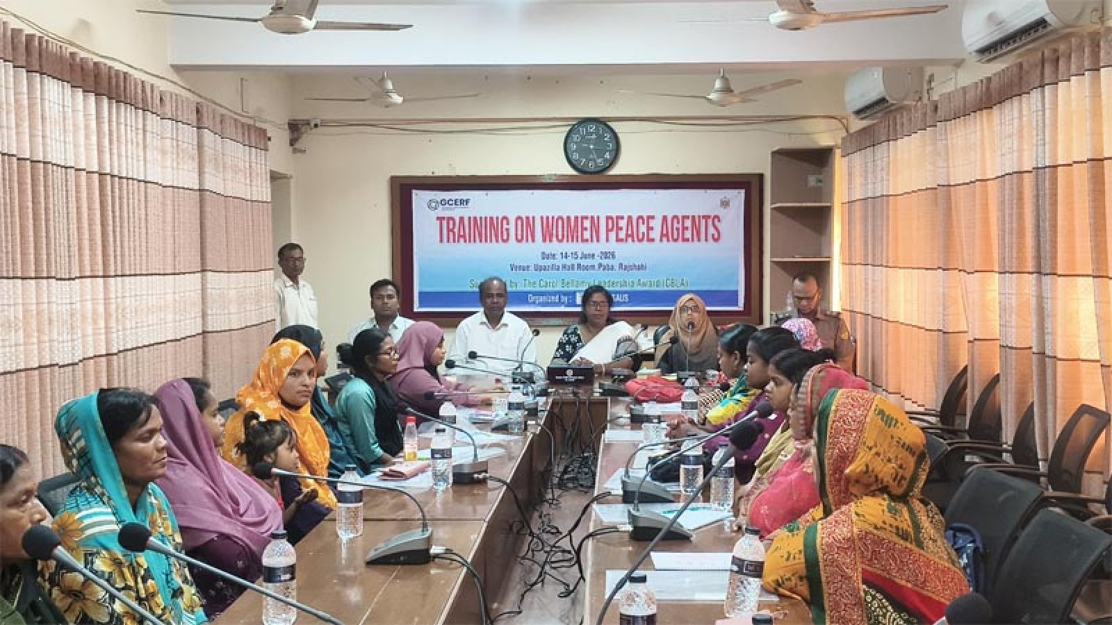 নারী অংশীজনের শান্তি বিষয়ক প্রশিক্ষণ কর্মশালা অনুষ্ঠিত