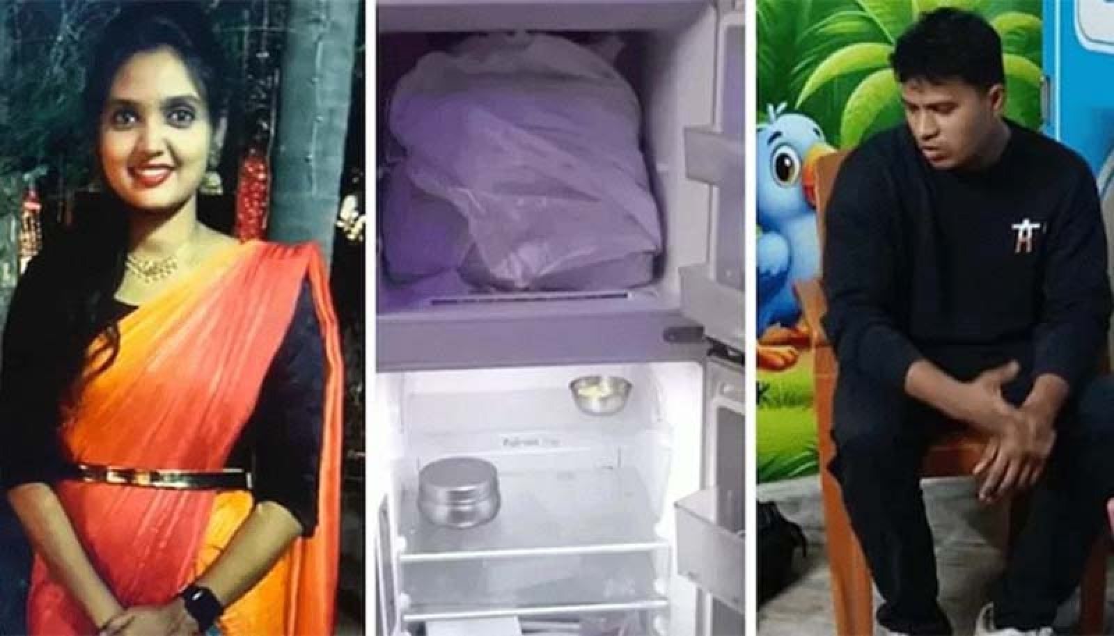প্রেমিকার টুকরো টুকরো মরদেহ ফ্রিজে রাখেন প্রেমিক