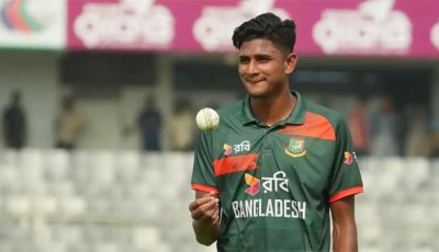আইসিসির মাসসেরা হলেন নাহিদ রানা