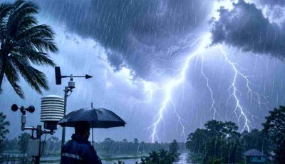 দেশজুড়ে বজ্রসহ বৃষ্টি ও ভারী বর্ষণ হতে পারে