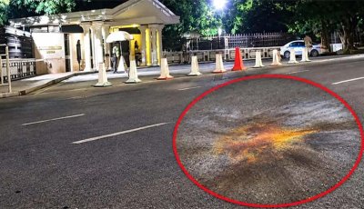 প্রধানমন্ত্রীর কার্যালয়ের সামনে ককটেল বিস্ফোরণ