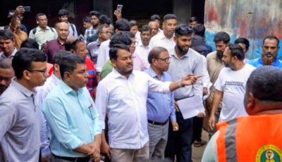 ফুটপাত দখলমুক্তের পর মানবিক পদক্ষেপঃ হকার পুনর্বাসনে রাজশাহীতে রাসিক প্রশাসকের মার্কেট পরিদর্শন