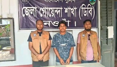 নিয়ামতপুরে  ২০ গ্রাম হেরোইনসহ  গ্রেপ্তার ১