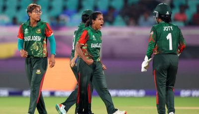 বড়  জয়ে প্রস্তুতি সারলো বাংলাদেশের মেয়েরা